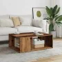 Mesa de centro madera de ingeniería envejecida 90x67x33 cm de , Mesas de centro - Ref: Foro24-856552, Precio: 73,12 €, Descue...