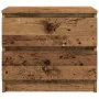 Mesita de noche 2 uds madera ingeniería envejecida 50x40x43.5cm de , Mesitas de noche - Ref: Foro24-856519, Precio: 94,14 €, ...