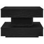 Mesa de centro giratoria 360 grados negro 50x50x34,5 cm de , Mesas de centro - Ref: Foro24-858471, Precio: 60,25 €, Descuento: %