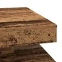 Mesa de centro giratoria 360 grados envejecida 70x70x34,5 cm de , Mesas de centro - Ref: Foro24-858486, Precio: 84,35 €, Desc...