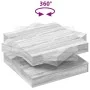 Mesa de centro giratoria 360 grados gris Sonoma 70x70x34,5 cm de , Mesas de centro - Ref: Foro24-858484, Precio: 79,45 €, Des...