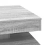 Mesa de centro giratoria 360 grados gris Sonoma 70x70x34,5 cm de , Mesas de centro - Ref: Foro24-858484, Precio: 79,45 €, Des...