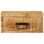 Mesitas de noche de pared 2 uds madera maciza de mango rugosa de , Mesitas de noche - Ref: Foro24-4017455, Precio: 143,63 €, ...