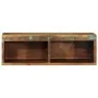 Mueble de TV de pared madera maciza reciclada 60x30x19 cm de , Almacenamiento para CD y DVD - Ref: Foro24-4017474, Precio: 59...