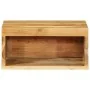 Mueble de TV de pared madera maciza de acacia 40x30x19 cm by , CD and DVD storage - Ref: Foro24-4017469, Price: 41,84 €, Disc...
