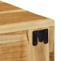 Mueble de TV de pared madera maciza de acacia 40x30x19 cm by , CD and DVD storage - Ref: Foro24-4017469, Price: 41,84 €, Disc...
