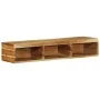 Mueble de TV de pared madera maciza de acacia 100x30x19 cm de , Almacenamiento para CD y DVD - Ref: Foro24-4017481, Precio: 9...