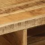 Mueble de TV de pared madera maciza de mango rugosa 80x30x19 cm de , Almacenamiento para CD y DVD - Ref: Foro24-4017476, Prec...
