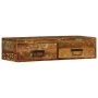 Mueble de TV de pared madera maciza reciclada 80x30x19 cm de , Almacenamiento para CD y DVD - Ref: Foro24-4017462, Precio: 91...