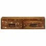 Mueble de TV de pared madera maciza reciclada 80x30x19 cm de , Almacenamiento para CD y DVD - Ref: Foro24-4017462, Precio: 91...