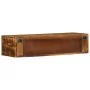 Mueble de TV de pared madera maciza reciclada 80x30x19 cm de , Almacenamiento para CD y DVD - Ref: Foro24-4017462, Precio: 91...