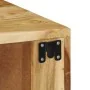 Mueble de TV de pared madera maciza de acacia 60x30x19 cm de , Almacenamiento para CD y DVD - Ref: Foro24-4017460, Precio: 70...