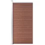 Panel de valla WPC marrón 95x186 cm de vidaXL, Paneles de vallas - Ref: Foro24-148977, Precio: 156,08 €, Descuento: %