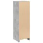 Armario de baño madera contrachapada gris 30x30x95 cm de , Muebles de baño - Ref: Foro24-856060, Precio: 41,79 €, Descuento: %