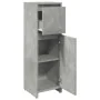 Armario de baño madera contrachapada gris 30x30x95 cm de , Muebles de baño - Ref: Foro24-856060, Precio: 41,79 €, Descuento: %