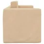 Sofá cama de niños 2 plazas felpa suave crema de , Mobiliario para bebés y niños pequeños - Ref: Foro24-357037, Precio: 56,24...
