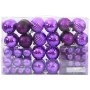 Bolas de Navidad 100 unidades lila Ø3/4/6 cm de , Adornos festivos - Ref: Foro24-4100008, Precio: 18,53 €, Descuento: %