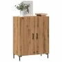 Aparador de madera de ingeniería roble artisan 69,5x34x90 cm by , Sideboards - Ref: Foro24-857180, Price: 88,48 €, Discount: %