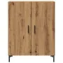 Aparador de madera de ingeniería roble artisan 69,5x34x90 cm by , Sideboards - Ref: Foro24-857180, Price: 88,48 €, Discount: %