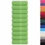 Toallas 10 unidades 100% algodón verde manzana 30x30 cm 360 gsm de , Toallas - Ref: Foro24-137018, Precio: 17,52 €, Descuento: %