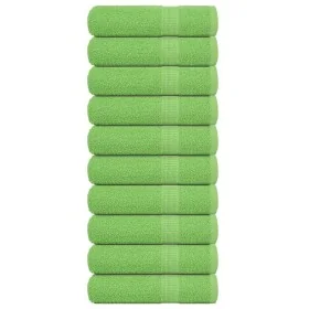 Toallas de Baño 10 uds Verde Manzana 100x150 cm 360 gsm de , Toallas - Ref: Foro24-137030, Precio: 100,36 €, Descuento: %