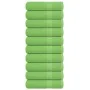 Toallas de Baño 10 uds Verde Manzana 100x150 cm 360 gsm de , Toallas - Ref: Foro24-137030, Precio: 100,36 €, Descuento: %