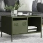 Mesa de centro acero laminado frío verde oliva 68,5x50x43,5cm de , Mesas de centro - Ref: Foro24-851284, Precio: 96,93 €, Des...