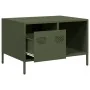 Mesa de centro acero laminado frío verde oliva 68,5x50x43,5cm de , Mesas de centro - Ref: Foro24-851284, Precio: 96,93 €, Des...