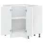 Mueble bajo esquina de cocina porto blanco madera reconstituida de , Armarios de cocina - Ref: Foro24-853987, Precio: 104,91 ...