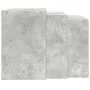 Mesas apilables 3 piezas madera contrachapada gris hormigón by , Side tables - Ref: Foro24-858536, Price: 60,08 €, Discount: %