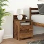 Mesilla de noche con 2 cajones madera vieja 40x33x60 cm de , Mesitas de noche - Ref: Foro24-858574, Precio: 55,84 €, Descuent...