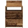 Mesilla de noche con 2 cajones madera vieja 40x33x60 cm de , Mesitas de noche - Ref: Foro24-858574, Precio: 55,84 €, Descuent...