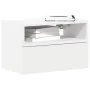 Mesitas de noche de pared 2 unidades blanca 45x26x28,5 cm de , Mesitas de noche - Ref: Foro24-858597, Precio: 67,40 €, Descue...