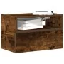 Mesitas de noche de pared 2uds color roble ahumado 45x26x28,5cm de , Mesitas de noche - Ref: Foro24-858605, Precio: 63,03 €, ...