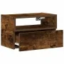 Mesitas de noche de pared 2uds color roble ahumado 45x26x28,5cm de , Mesitas de noche - Ref: Foro24-858605, Precio: 63,03 €, ...