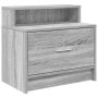 Mesillas de noche con cajón 2 uds gris sonoma 51x31x47 cm de , Mesitas de noche - Ref: Foro24-858679, Precio: 75,69 €, Descue...