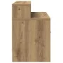 Mesillas de noche con cajón 2 uds roble artesanal 51x31x47 cm de , Mesitas de noche - Ref: Foro24-858685, Precio: 71,16 €, De...