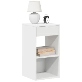 Mesillas de noche con cajón 2 uds blanco 35x34x66,5 cm von , Nachttische - Ref: Foro24-858714, Preis: 73,97 €, Rabatt: %