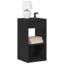 Mesillas de noche con cajón 2 uds roble negro 35x34x66,5 cm by , Nightstands - Ref: Foro24-858716, Price: 79,39 €, Discount: %