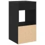 Mesillas de noche con cajón 2 uds roble negro 35x34x66,5 cm by , Nightstands - Ref: Foro24-858716, Price: 79,39 €, Discount: %