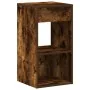 Mesilla de noche con cajón roble ahumado 35x34x66,5 cm by , Nightstands - Ref: Foro24-858721, Price: 45,88 €, Discount: %