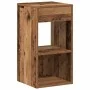 Mesillas de noche con cajón 2 uds madera vieja 35x34x66,5 cm by , Nightstands - Ref: Foro24-858728, Price: 78,65 €, Discount: %