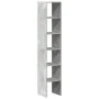 Librerías 2 uds madera contrachapada apilable gris hormigón de , Taquillas y armarios de almacenamiento - Ref: Foro24-858810,...