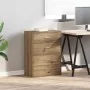 Armarios con 2 cajones 2 uds roble artesanal 60x31x40 cm de , Cajoneras - Ref: Foro24-858838, Precio: 88,78 €, Descuento: %