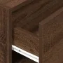 Armario con 2 cajones roble marrón 60x31x40cm madera ingeniería de , Cajoneras - Ref: Foro24-858833, Precio: 54,55 €, Descuen...