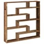 Estante cubo de pared 7 compartimentos madera envejecida de , Estantes y estanterías - Ref: Foro24-860029, Precio: 65,10 €, D...