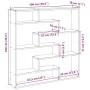 Estante cubo de pared 7 compartimentos madera envejecida de , Estantes y estanterías - Ref: Foro24-860029, Precio: 65,10 €, D...