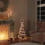 VidaXL LED para árbol de Navidad con bolas 80 LED blanco cálido 120 cm de , Luces de Navidad - Ref: Foro24-3318551, Precio: 4...