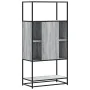 Aparador alto madera de ingeniería y metal gris Sonoma de , Aparadores - Ref: Foro24-849042, Precio: 99,98 €, Descuento: %