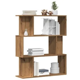 Estantería madera de ingeniería roble artisan 80x24x96 cm de , Librerías y estanterías - Ref: Foro24-855773, Precio: 57,12 €,...